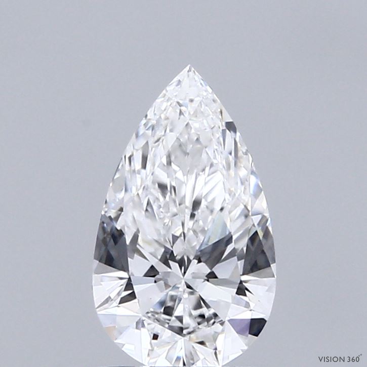 1ct Pear E VVS2 Lab Created Diamond