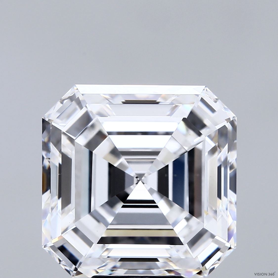 10.09ct Asscher D VVS2 Lab Created Diamond