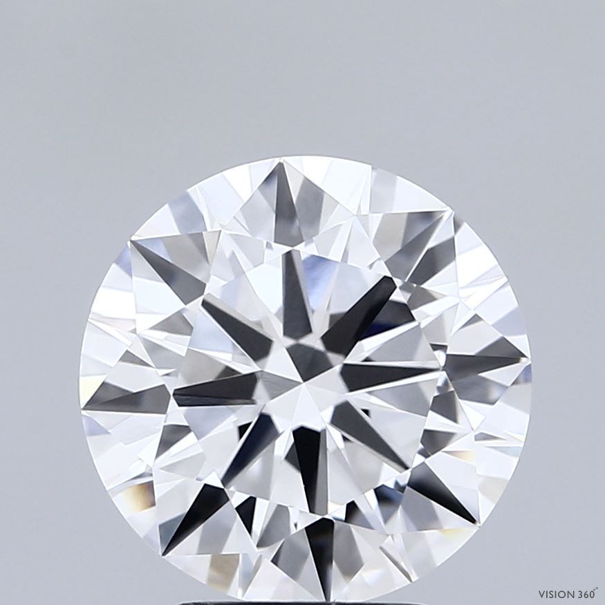 3.55ct Round D VVS1 Lab Created Diamond