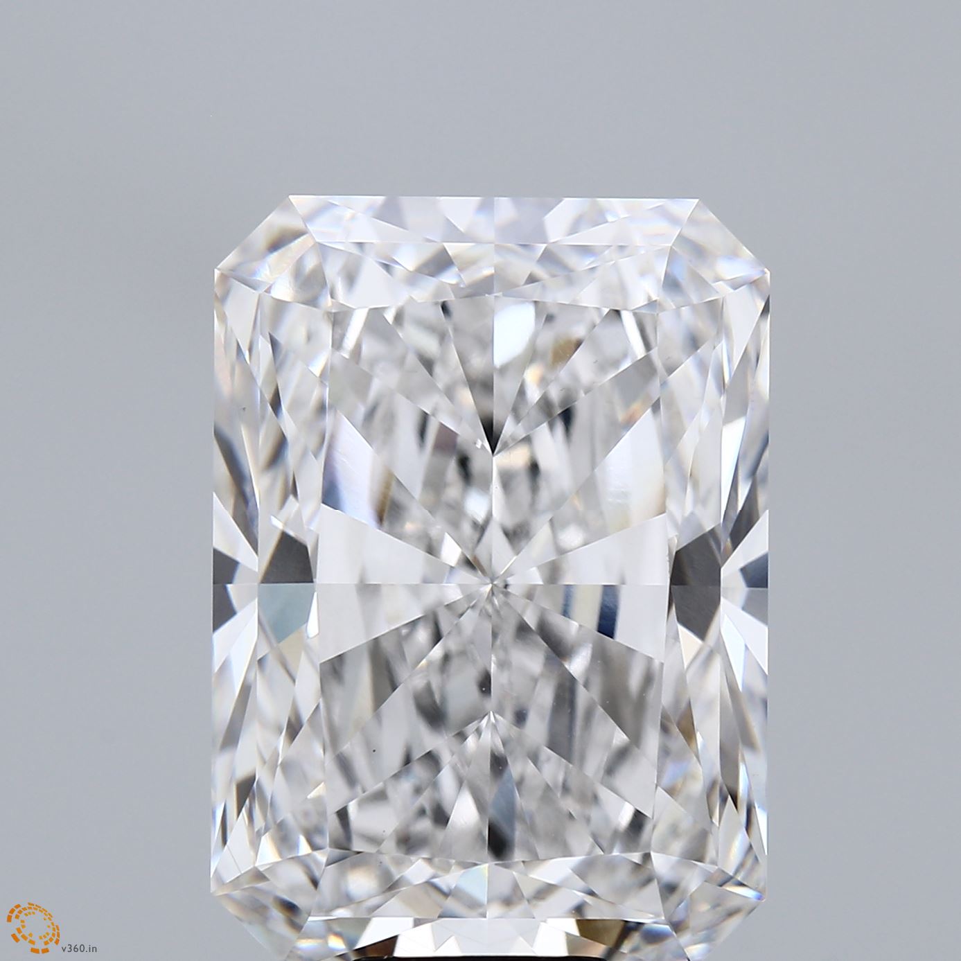 16.2ct Radiant E VVS2 Lab Created Diamond