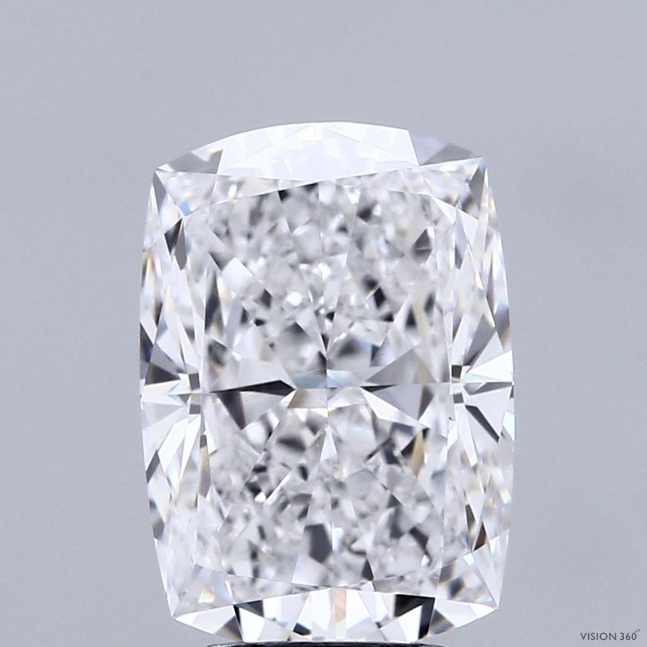 4.25ct Cushion D VVS2 Lab Created Diamond