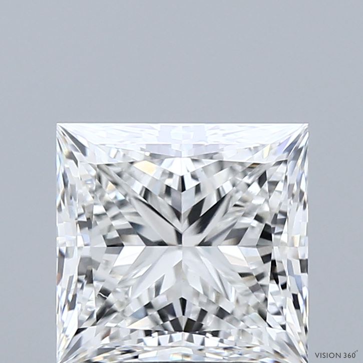 3.03ct Princess E VVS2 Lab Created Diamond