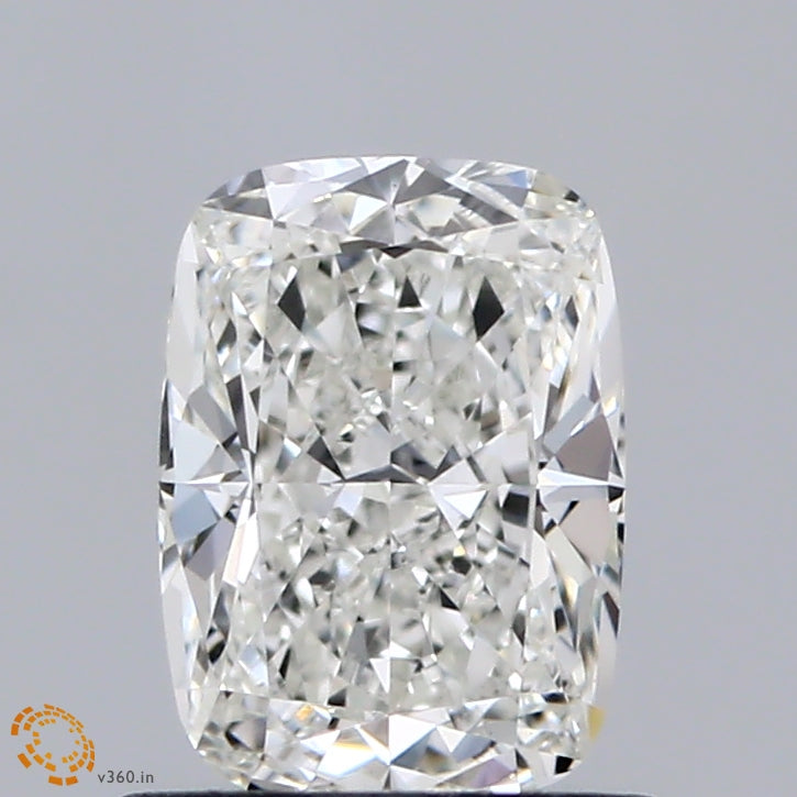 0.92ct Cushion G VVS2 Lab Created Diamond