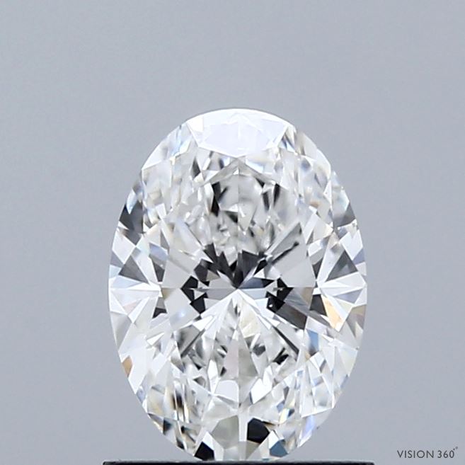 1.02ct Oval E VVS2 Lab Created Diamond