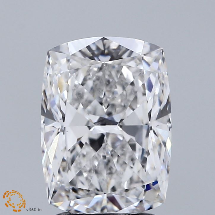 3.01ct Cushion E VS1 Lab Created Diamond