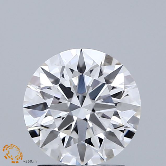 1.51ct Round F VS2 Lab Created Diamond