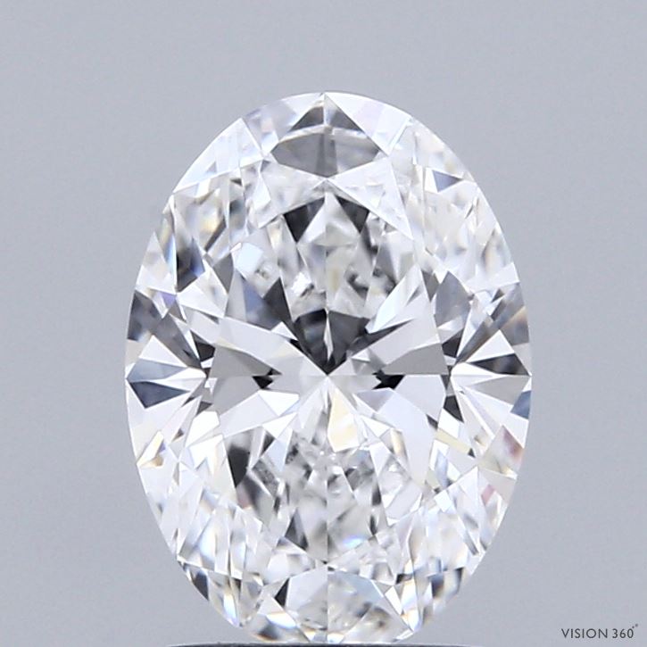 1.77ct Oval D VVS2 Lab Created Diamond