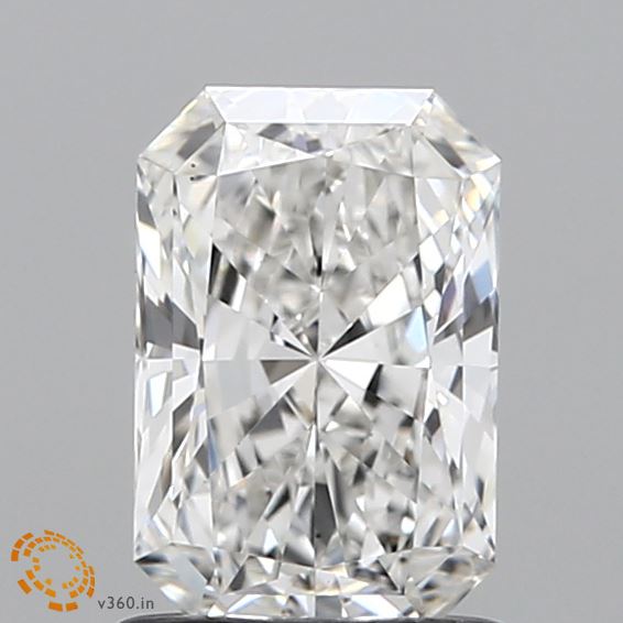 1.16ct Radiant F VS1 Lab Created Diamond