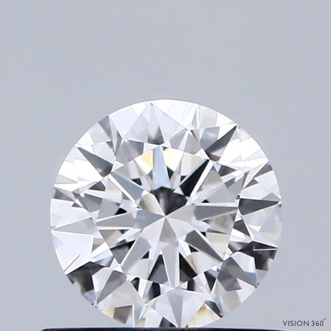 0.59ct Round D IF Lab Created Diamond