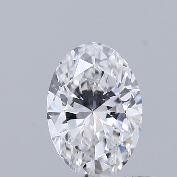 0.55ct Oval D VVS2 Lab Created Diamond