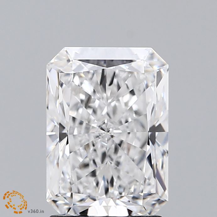 2.15ct Radiant D VVS1 Lab Created Diamond