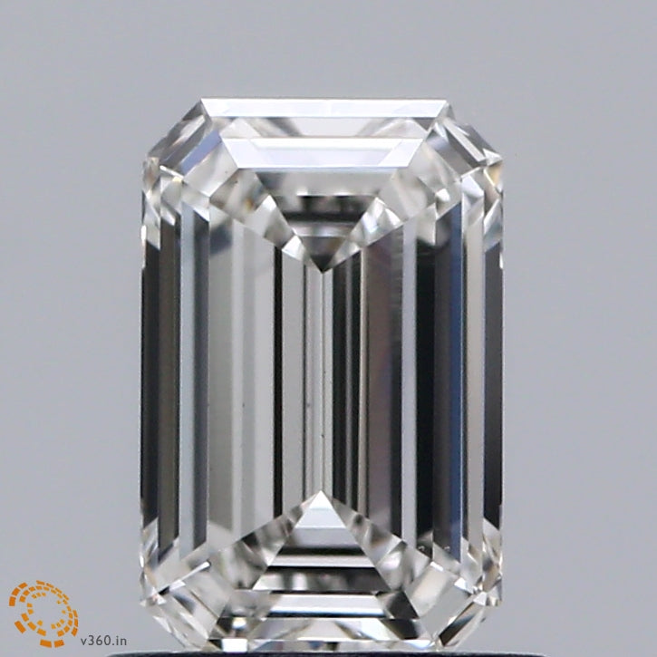 1.01ct Emerald H VS1 Lab Created Diamond