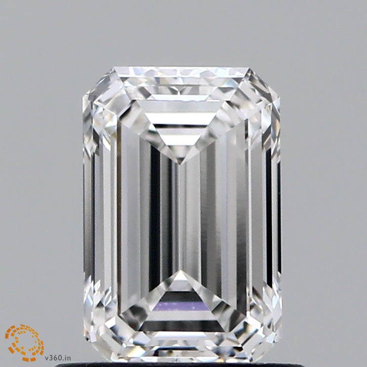 1.03ct Emerald E VVS1 Lab Created Diamond