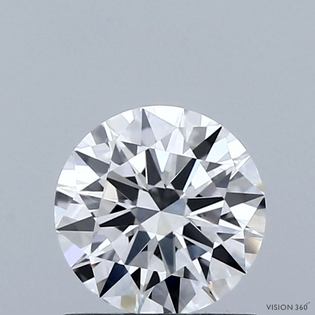 1ct Round F VS1 Lab Created Diamond