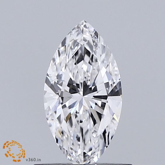 0.59ct Marquise E VVS1 Lab Created Diamond