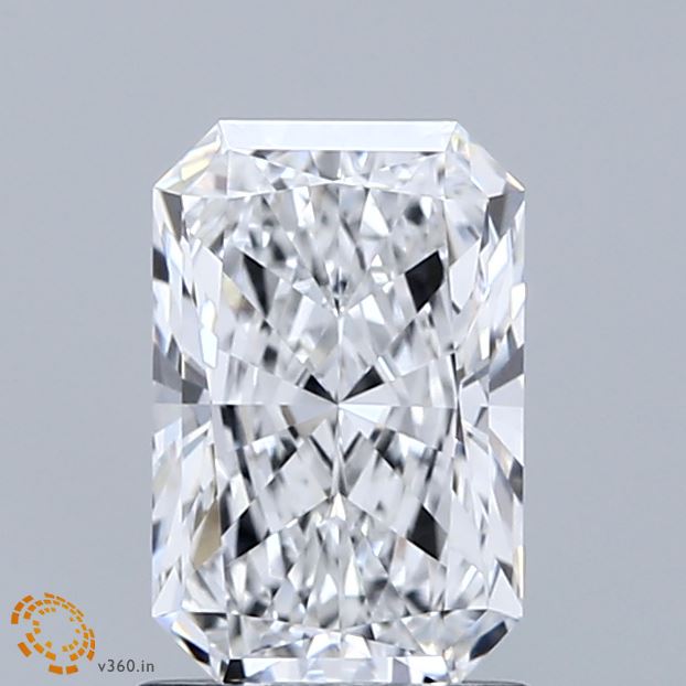 1.5ct Radiant D VVS2 Lab Created Diamond