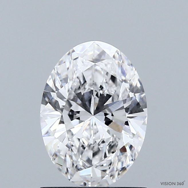 1.02ct Oval D VS1 Lab Created Diamond