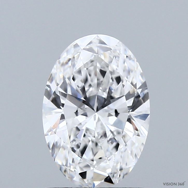 1.52ct Oval D VVS2 Lab Created Diamond