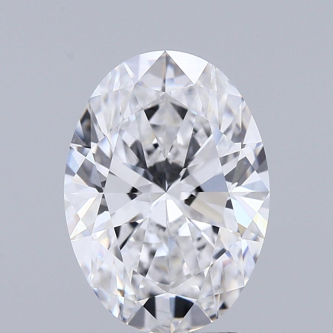 3.52ct Oval E VVS1 Lab Created Diamond