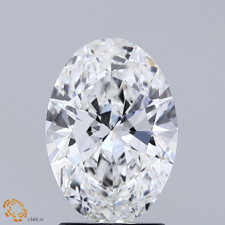 1.8ct Oval E VVS1 Lab Created Diamond