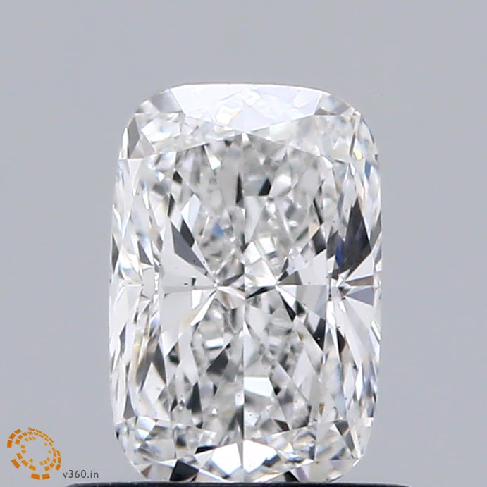 0.83ct Cushion D VS1 Lab Created Diamond