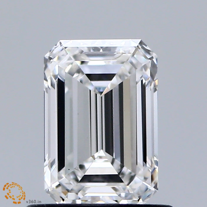 0.94ct Emerald E VS1 Lab Created Diamond