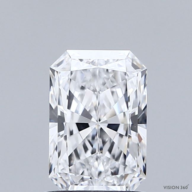 1.07ct Radiant D VVS1 Lab Created Diamond