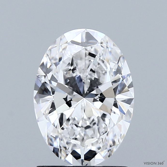 1.51ct Oval E VVS2 Lab Created Diamond