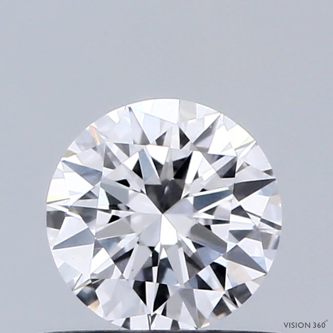 0.57ct Round E VVS2 Lab Created Diamond