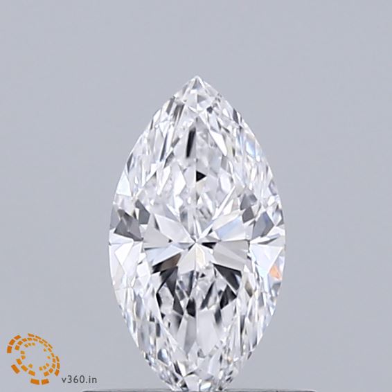 0.53ct Marquise D VVS1 Lab Created Diamond