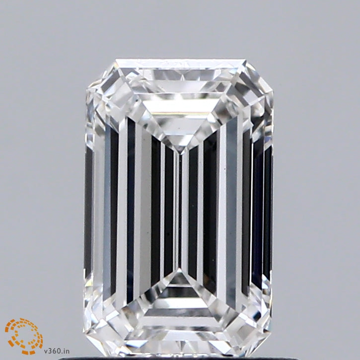 0.9ct Emerald E VS1 Lab Created Diamond