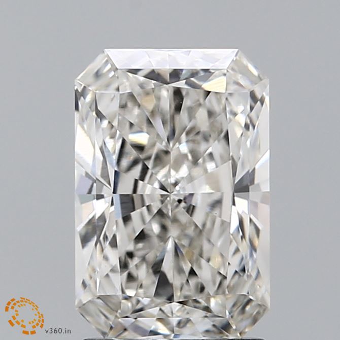 2.16ct Radiant H VVS2 Lab Created Diamond