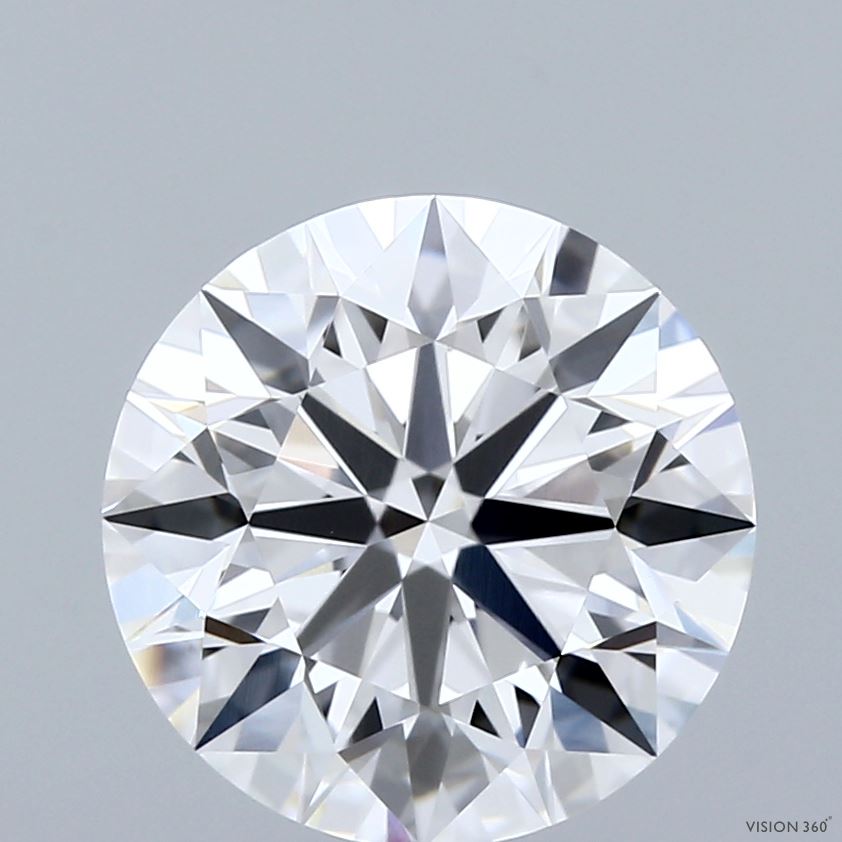4.03ct Round E VVS2 Lab Created Diamond