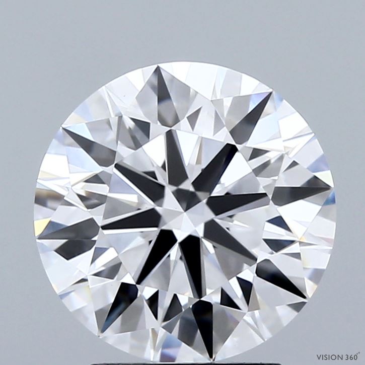 3.02ct Round D VVS2 Lab Created Diamond