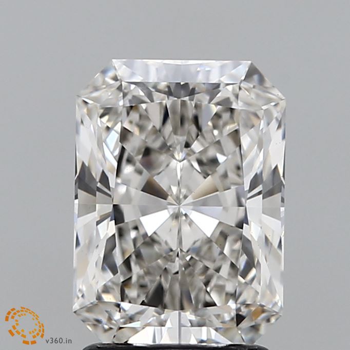 2.03ct Radiant G VVS2 Lab Created Diamond