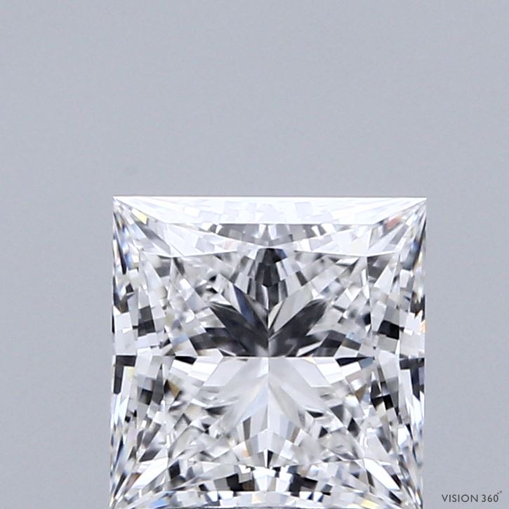 1.94ct Princess E VVS2 Lab Created Diamond