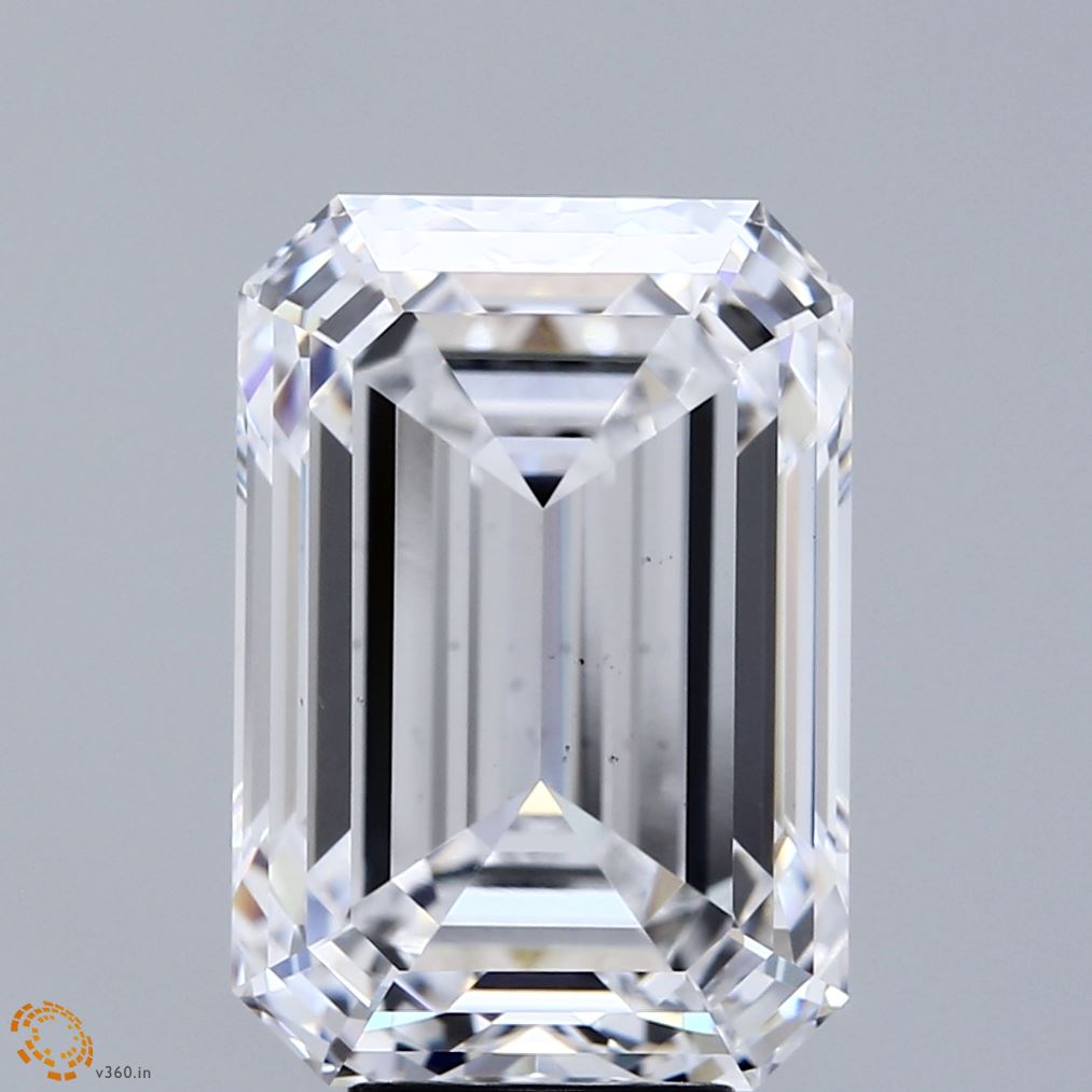 8.46ct Emerald D VS1 Lab Created Diamond