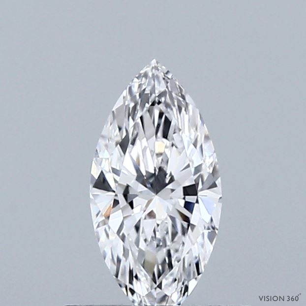 0.52ct Marquise D VVS2 Lab Created Diamond