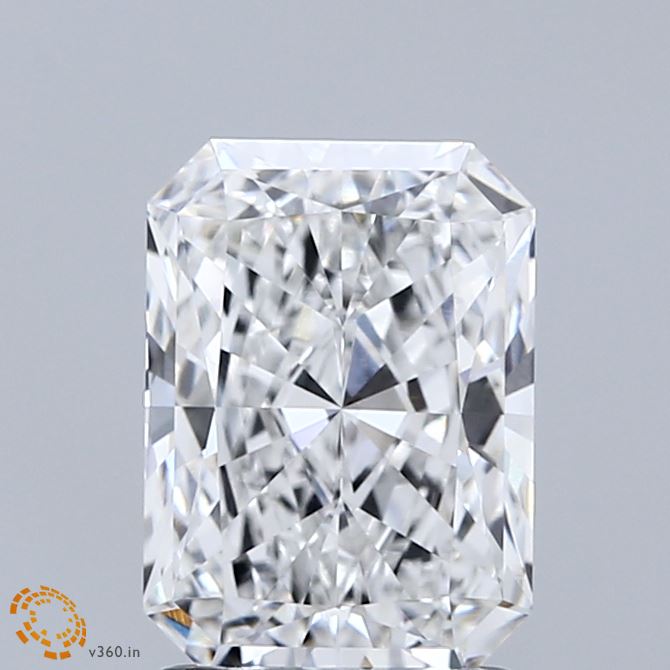 2ct Radiant E VVS1 Lab Created Diamond