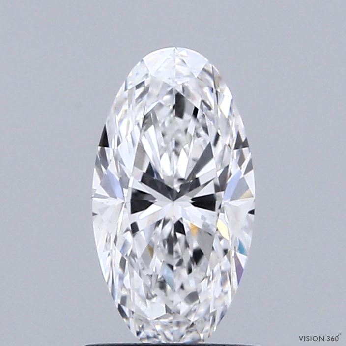 1.03ct Oval D VS1 Lab Created Diamond