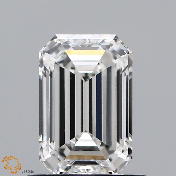 0.94ct Emerald E VS1 Lab Created Diamond
