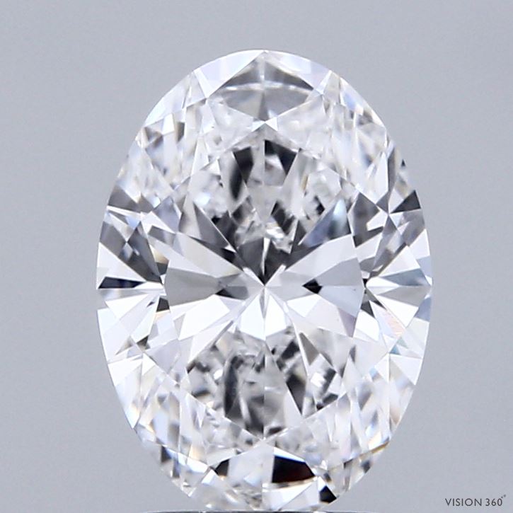 2.04ct Oval D VS1 Lab Created Diamond