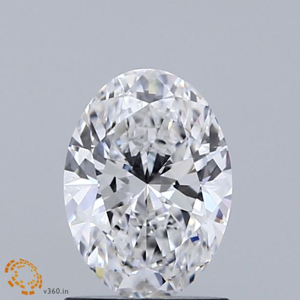 1.02ct Oval E VVS2 Lab Created Diamond