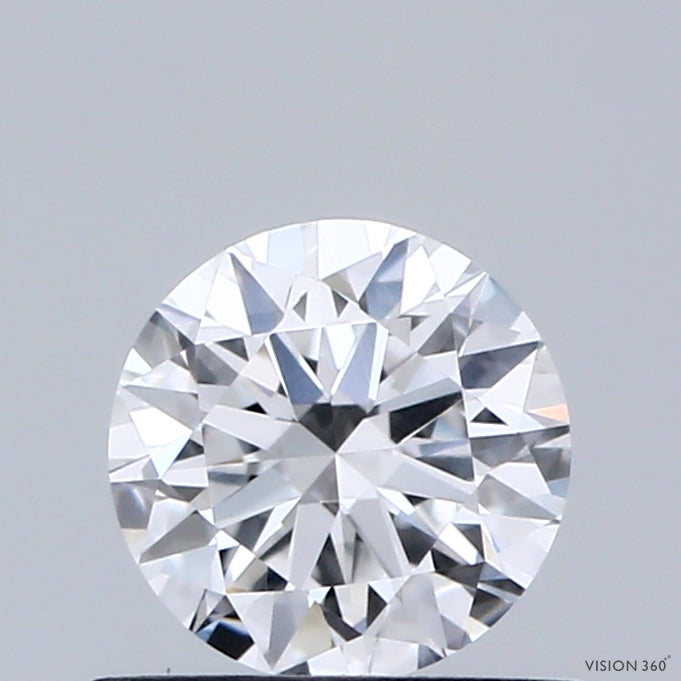 0.63ct Round D VVS2 Lab Created Diamond