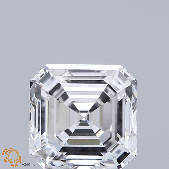 2.09ct Asscher E VVS2 Lab Created Diamond