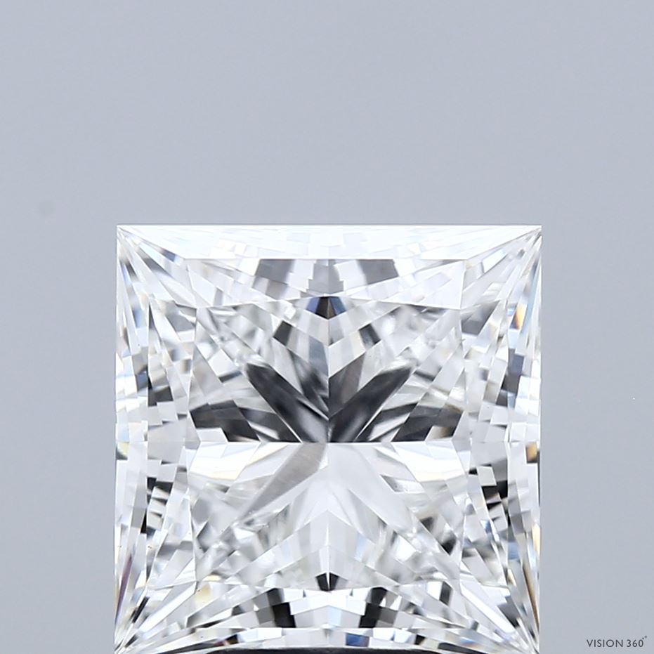 5.34ct Princess E VS1 Lab Created Diamond