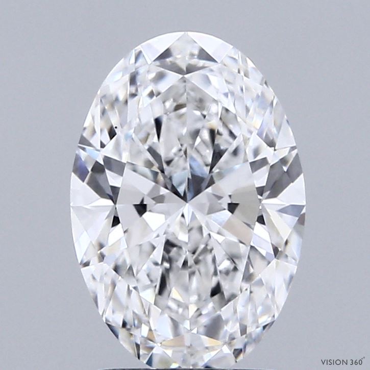 1.95ct Oval D VS1 Lab Created Diamond