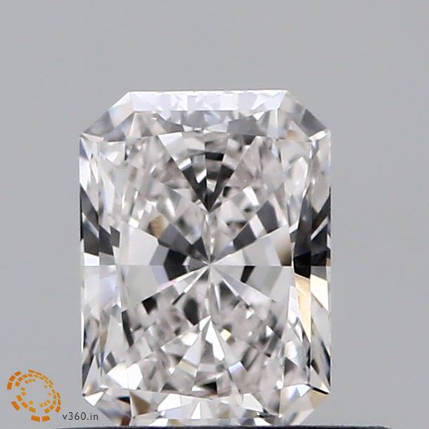 0.53ct Radiant G VVS2 Lab Created Diamond