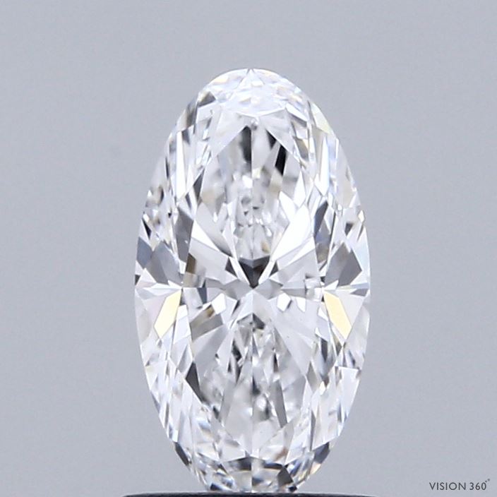 1.04ct Oval D VS1 Lab Created Diamond