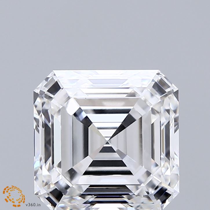 3.28ct Asscher E VS1 Lab Created Diamond